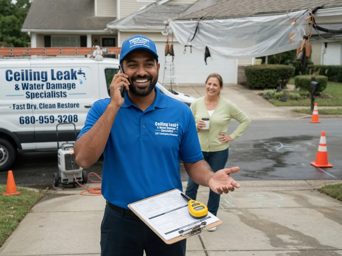 Ceiling Leak Cleanup Hazel Hurst, PA FAQs